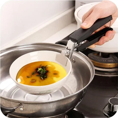 Kitchen Hot Bowl Holder Clip (1 pc)